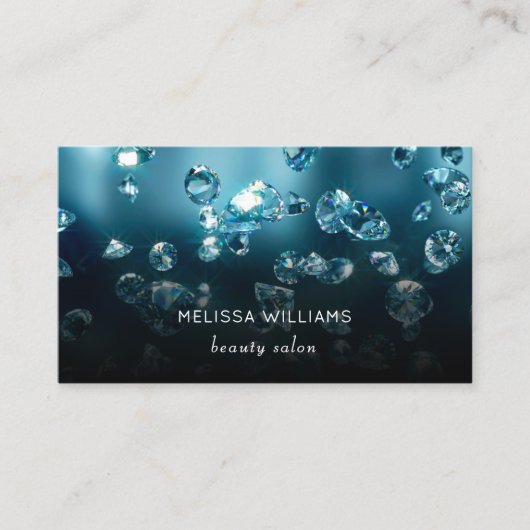  Diamonds Jeweler Jewelry Store Visitekaartje (Voorkant)