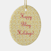 DIAMONDS KERAMISCH ORNAMENT (Rechts)