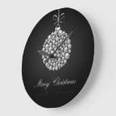 Diamonds kerstballen grote klok (Hoek)