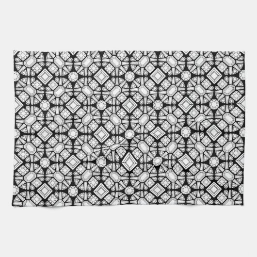 Diamonds Kitchen Towel Theedoek (Horizontaal)