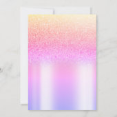 Diamonds Lijst Afstudeerder Pet Ombre Graduation P Kaart (Achterkant)