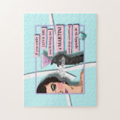 DIAMONDS & MARTINIS COCKTAIL PARTIJ PUZZZLE LEGPUZZEL (Verticaal)