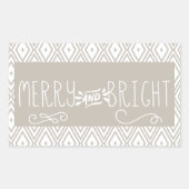 Diamonds Merry en Bright Sticker (Voorkant)