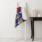 Diamonds Of Many Colors Sherpa Deken (In situ)