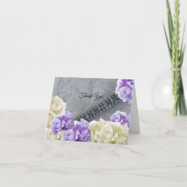 Diamonds onder de pony's Hartelijk dank Bedankkaart