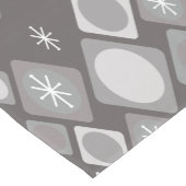 Diamonds Ovalen Starbursts Dark Gray Korte Tafelloper (Hoek)