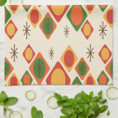 Diamonds Ovalen Starbursts Multicolf Theedoek (Gevouwen)