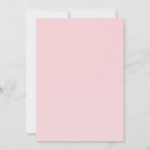 Diamonds Parels  Roze Elegant 30e Verjaardag Kaart (Achterkant)