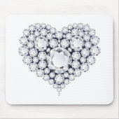 Diamonds Pareltjes Muismat (Voorkant)