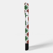 Diamonds Patroon Geometrisch Rood Groen elke naam Case-Mate iPhone Case (Achterkant / Links)