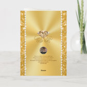 Diamonds Pearls, gepersonaliseerd, 88e verjaardag  Kaart (Achterkant)