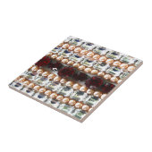 Diamonds Rhinestones parels  sieraden Tegeltje (Zijkant)