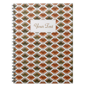 DIAMONDS rood met tekstlabel Notitieboek