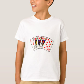 Diamonds Royal Flush T-shirt