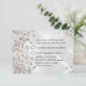 Diamonds RSVP Kaartje (Staand voorkant)