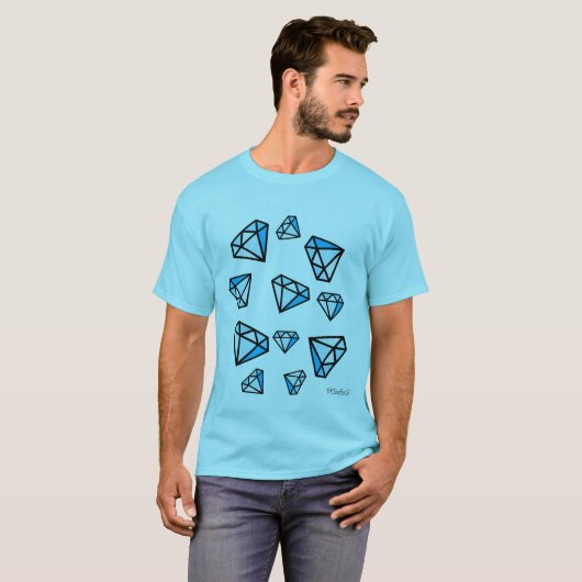 Diamonds T-Shirt (Voorkant volledig)