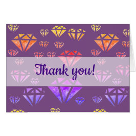 Diamonds Waterverf kaart