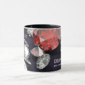 "Diamonds zijn de beste vrienden van de creativite Mok (Midden)