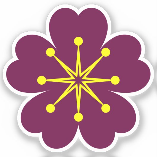 Diamoric Pride Custom-Cut Vinyl Sticker (Voorkant)