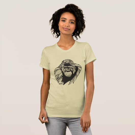 Dian Fossey Gorilla Fund Women's T-Shirt (Voorkant volledig)