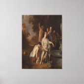 Diana and her Nymphs at a Fountain Canvas Afdruk (Voorkant)