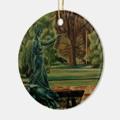 Diana Artemis sculptuur in tuinen Keramisch Ornament (Links)