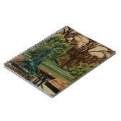 Diana Artemis sculptuur in tuinen Notitieboek (Linkerzijde)