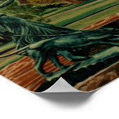 Diana Artemis sculptuur in tuinen Poster (Hoek)