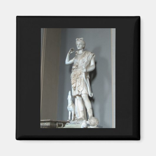 Diana (Artemis) Statuut van het Vaticaan in Rome Magneet (Voorkant)