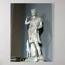 Diana (Artemis) Statuut van het Vaticaan in Rome Poster
