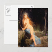 Diana - beroemd  schilderij - Lefebvre Briefkaart (Voorkant / Achterkant)