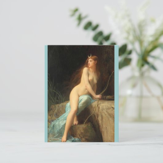 Diana - beroemde  schilderijen - Lefebvre Briefkaart (Staand voorkant)
