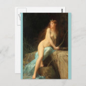Diana - beroemde  schilderijen - Lefebvre Briefkaart (Voorkant / Achterkant)