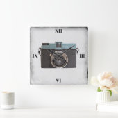 Diana Camera Vierkante Klok (Huis)