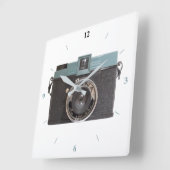 Diana Camera Vierkante Klok (Hoek)