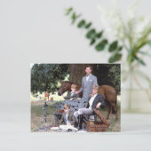 Diana Charles William Harry 1992 Briefkaart (Staand voorkant)