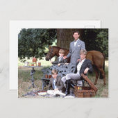 Diana Charles William Harry 1992 Briefkaart (Voorkant / Achterkant)