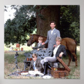 Diana Charles William Harry 1992 Poster (Voorkant)