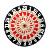 DIANA DARDOS CORAZON pixelat by MASANSER Dartbord (Voorkant)