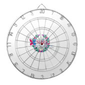 Diana Delantal — Precisión con sabor Dartbord (Voorkant)