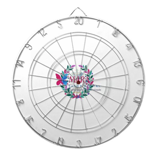 Diana Delantal — Precisión con sabor Dartbord (Voorkant)