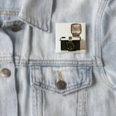 Diana Diana Vierkante Button 5,1 Cm (In situ)