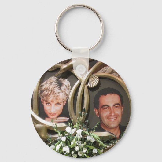 Diana & Dodi Sleutelhanger (Voorkant)