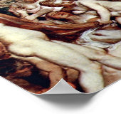 Diana en Callisto van Tizian (beste kwaliteit) Poster (Hoek)