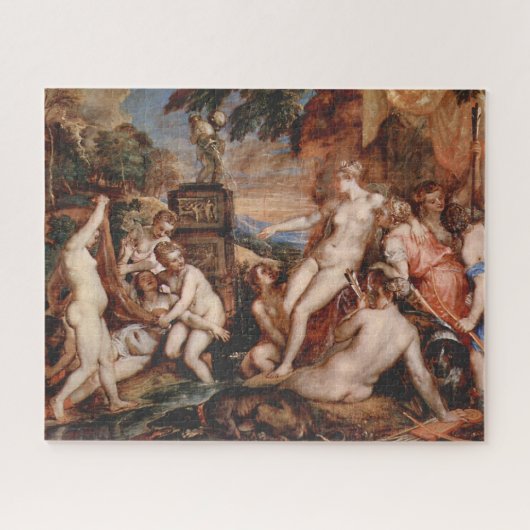 Diana en Callistos Legpuzzel (Horizontaal)