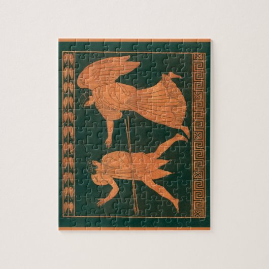 Diana en een engel,  Romeinse mythologie Legpuzzel (Verticaal)