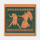 Diana en een engel, Romeinse mythologie Magneet (Voorkant)