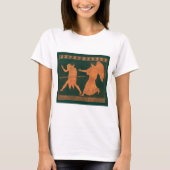 Diana en een engel,  Romeinse mythologie T-shirt (Voorkant)