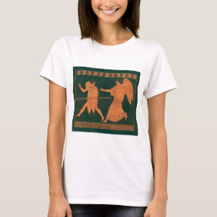 Diana en een engel, vintage Romeinse mythologie T-shirt
