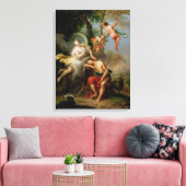 Diana en Endymion Canvas Afdruk (Insitu (Woonkamer))